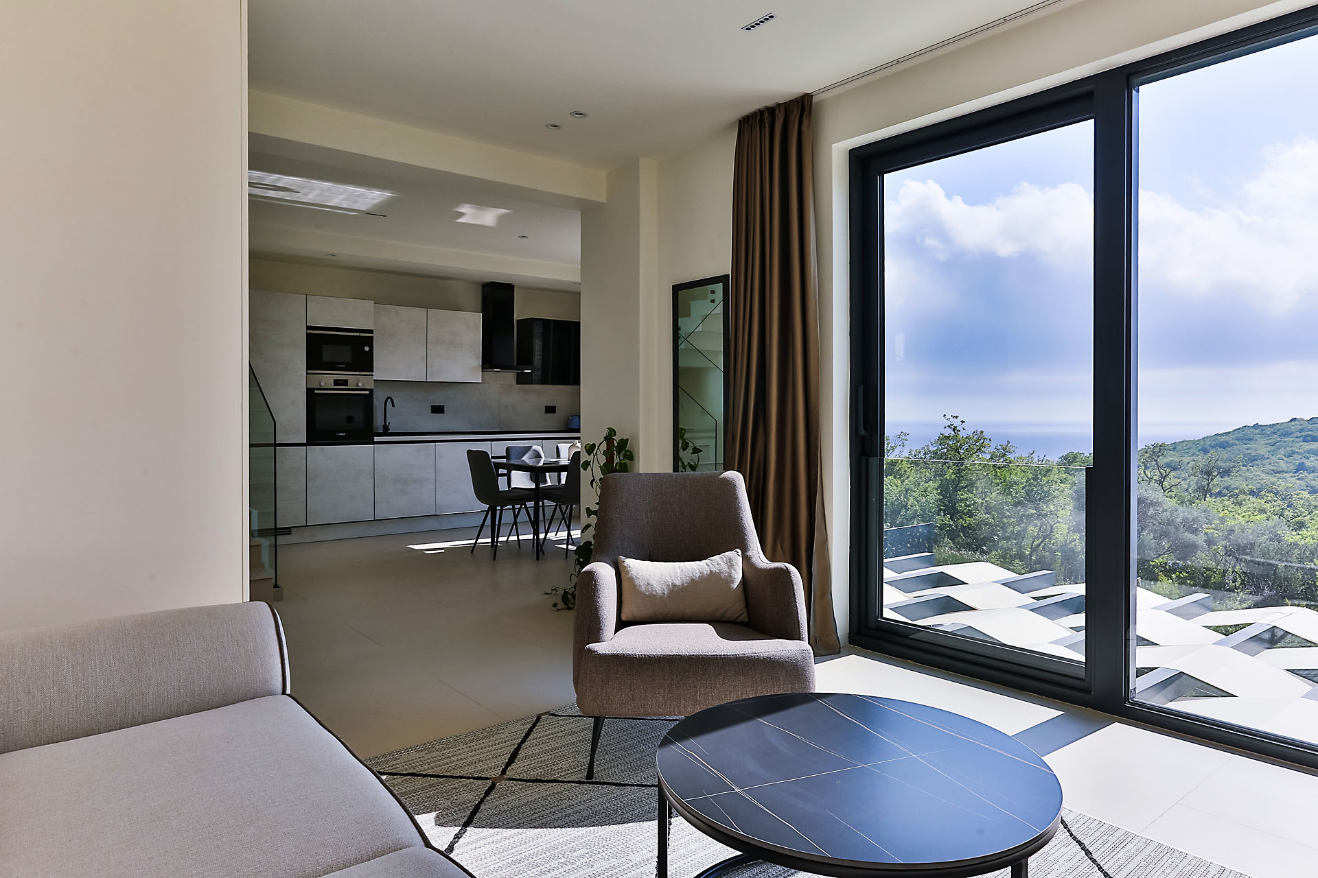 dining and living