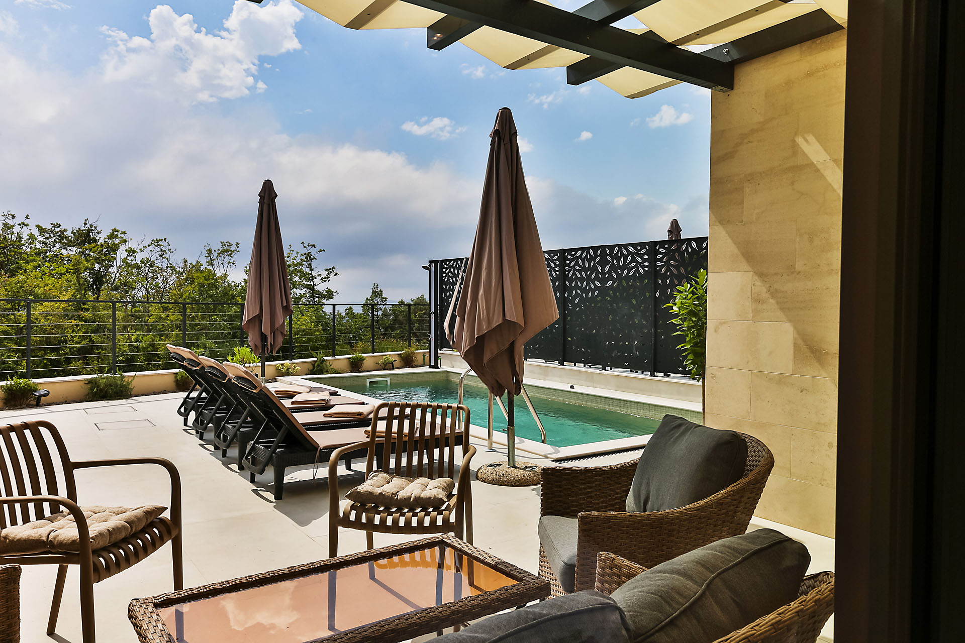 pool area